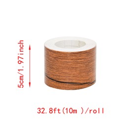 Lilaly 2 inches x 32 feet Wood Grain Repair Tape,Imitation Wood Grain Tape,Widely Used for Tables, Doors, Floor and DIY