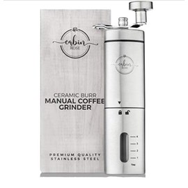 Cabin Rose Ceramic Burr Manual Coffee Grinder Made By Cabin Rose