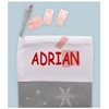DIBSIES DIY Creative Expressions Stocking with Personalization Kit (Santa)