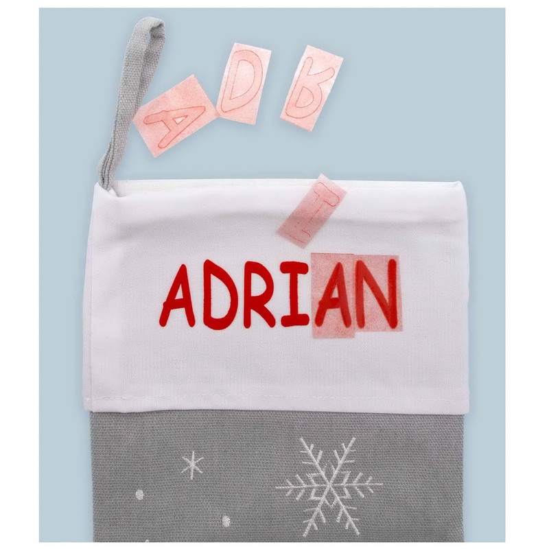 DIBSIES DIY Creative Expressions Stocking with Personalization Kit (Santa)
