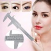 Eyebrow Measuring Ruler, 0-150mm Eyebrow Caliper Professional Brow Mapping Ruler