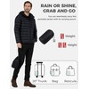 wantdo Men's Warmer Down Jacket Winter Jackets with Storage Bag