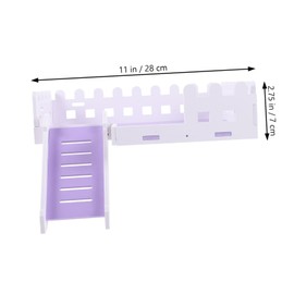 GRIRIW Hamster Cage Decor Platform Toy Small Pet Platform Foraging Toy Guinea Pig