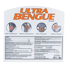 Ultra Bengue Gel Olor Anestesia Alivia Dolor Desinflama Tubo 35g