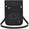 Mythya Carteras para Pasaporte, Cartera de Cuello con Bloqueo RFID,