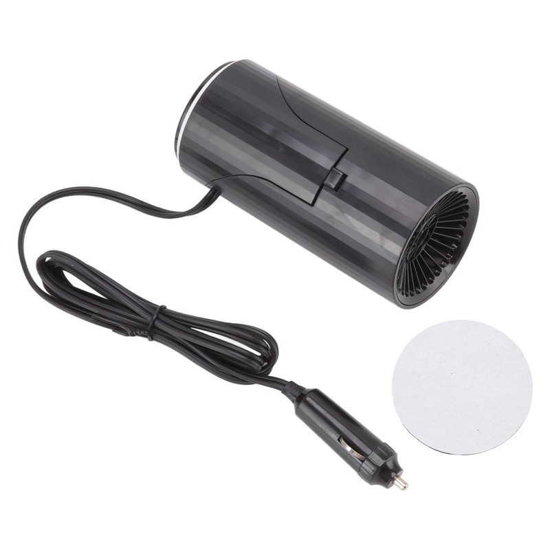 Black Portable Car Heater Quick Heating Automatic Overheat Protection Car