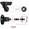 OwnMy Set of 4 Replacement Rubber Swivel Caster Wheels for