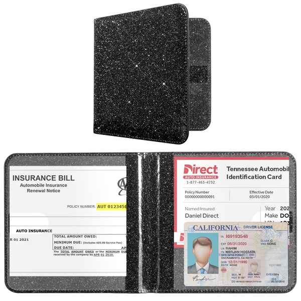 CoBak Car Registration and Insurance Holder - Vehicle Glove Box