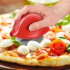 Prepara Premium Pizza Cutter, 4.62 Inch, Red