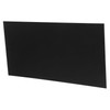 ULTECHNOVO 2pcs Black Abs Sheet Thermal Forming Craft Panel for