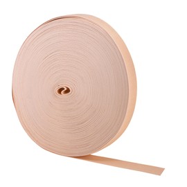 Mandala Crafts Nude Elastic Band for Sewing - Wide 3/8 Inch Elastic Bands Spool for Pants Elastic Waistband Sewing - 71 YD Stretchy Flat Fabric Strap Knit Elastic Band for Wig