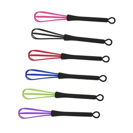 FRCOLOR 6pcs Cream Mixer Color Hair Dye Hair Colour Mixer Mixers Hair Colouring Whisk Hair Dye Stirrer Hair Coloring Whisk Hair Whisk Hair Dye Tool Barber Whisk Hairdressing Dye Whisk
