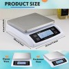 Tellegloww Best Digital Kitchen Scale 66LB 30kg Food with Dough
