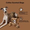 VETRESKA Dog Poop Bags Dispenser with Coffee Scented Waste Bags,