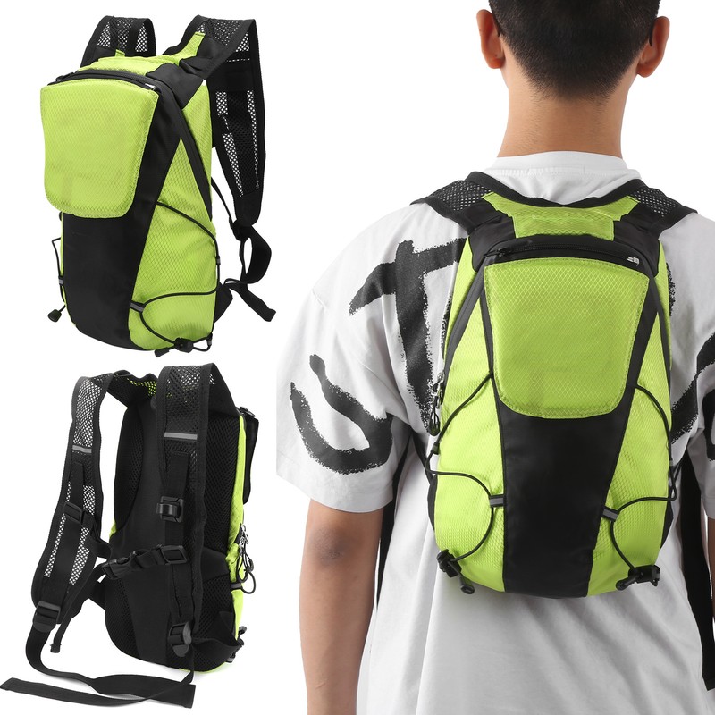LED Wireless Remote Control Turn Signal Warning Light Backpack Bag