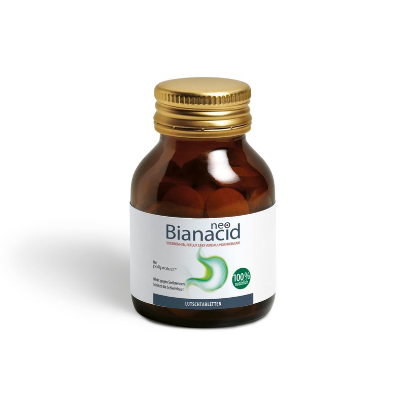 Neobianacid Protects Mucous membrane by Fighting Heartburn 45 Tablets