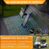 RIZINKART Golf Cart Floor Mat,Upgraded Non-Slip Full Coverage Liner Fits