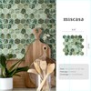 Miscasa Peel and Stick Hexagon Backsplash Tile, Self Adhesive Glossy