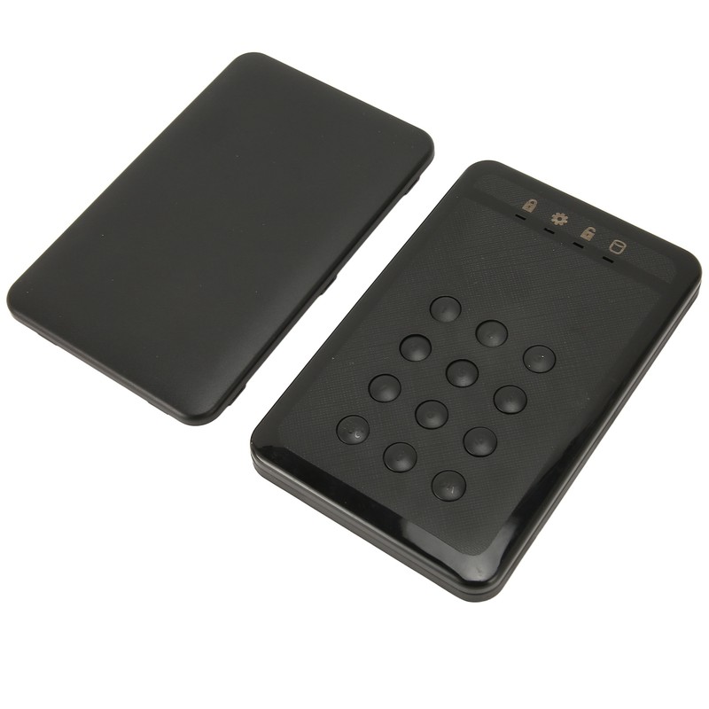 Encrypted Hard Drive Enclosure 2.5inch USB3.0 SATA Password Access Hardware