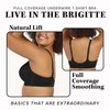 Leading Lady Brigitte Full Coverage Wireless Bra - Molded, Padded,