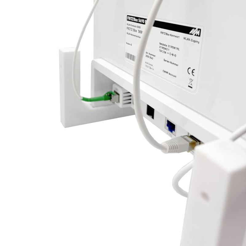 Wall Mount Suitable for AVM FritzBox 5690 Pro Fiber -