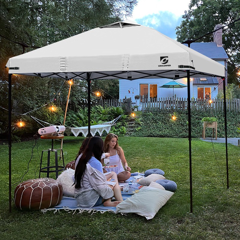 10x10 Pop Up Canopy Replacement Top Cover with Air Vent