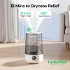 BPA-Free 3.6L Cool Mist Ultrasonic Humidifier with Night Light &