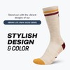 Outway Lightweight Merino Wool Crew Socks for Men & Women,