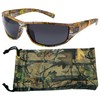 Hornz Brown Forest Camouflage Polarized Sunglasses for Men - WhiteTail
