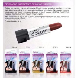 Loquay Retocador Intantáneo de Canas y Raíces Pure Color Castaño