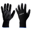 Foy GNNGF Guantes de nailon con palma recubierta de nitrilo