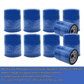 KOONDHEEND 10 PACK Fit For Honda Acura Engine Oil Filter NEW 15400-PLM-A02 10 PC
