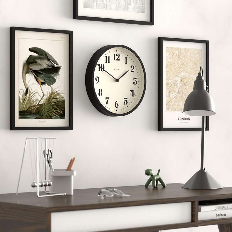 NEWGATE® Number Four Modern Wall Clock - Small Wall Clocks