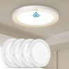 MW MWLIGHTING 4 Pack Motion Sensor Ceiling Light Indoor Wired
