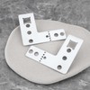 Briny River 2pcs Dishwasher Mounting Bracket 00170664 Compatible with Bosch