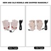 USB Heated Gloves Mitten Men Women Winter Knitted Fingerless Hand