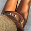 Zoestar Boho Starfish Waist Chain, Silver Shell Belly Chains, Bikini