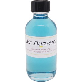 Mr. Barnberry - Type For Men Scented Body Oil Fragrance [Regular Cap - Blue - 2 oz.] - ID#22729