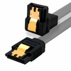 BIGtec SATA Cable S-ATA III Data Cable Connection Cable Grey