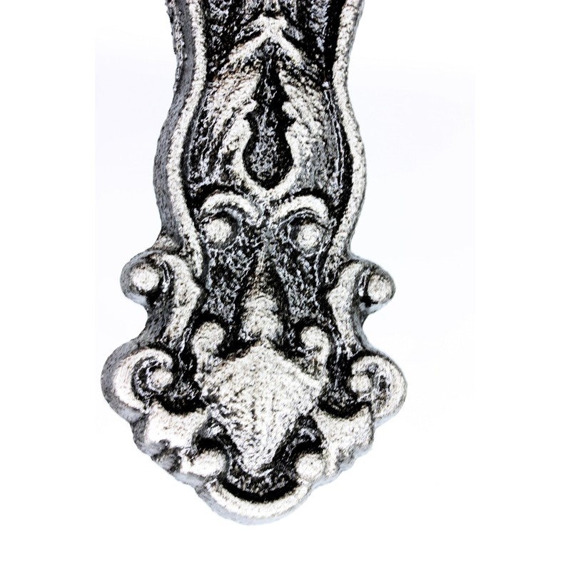 UHRIG Solid Iron Wall Cross, Wrought Iron Crucifix for Hanging,