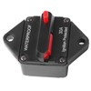 DC 32V Circuit Breaker with Switch Manual Reset Waterproof for