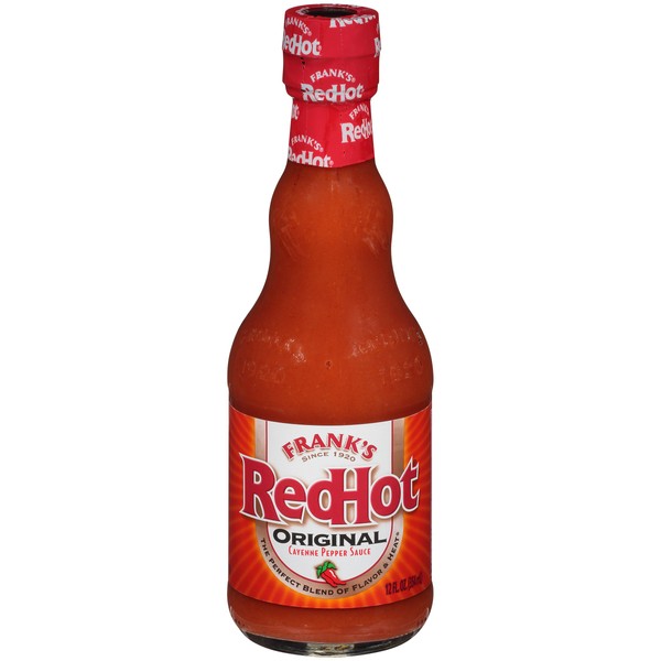 Frank's Original Red Hot Sauce 12 oz (Pack of 12)