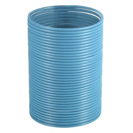 PATIKIL Wicker Repair Kit, Round Synthetic Fix Kit Vinyl Plastic Rattan Replacement for Garden Furniture Rattan Chair Sofa Couch Basket 1.1 LB, Blue