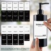 Roselee Soap Dispenser Wall Mounting Set 500 ml Soap Dispenser