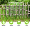Animal Barrier Fence 10Pack, 24x15in Underground Protect Panels for Garden