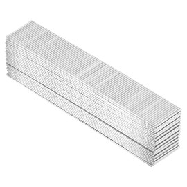 sourcing map 23 Gauge Headless Pins Nails, Stainless Steel 1/2" Length for Molding Cabinetry Building, 10000Pcs