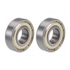 sourcing map 6001ZZ Deep Groove Ball Bearings Z2 12mm x