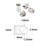 NACX 5mm Spring Plunger Ball Catch Latch Catcher(φ5 x 6),