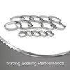 Universal Stainless Steel Bellow Clamps Set of 15 Cable Ties