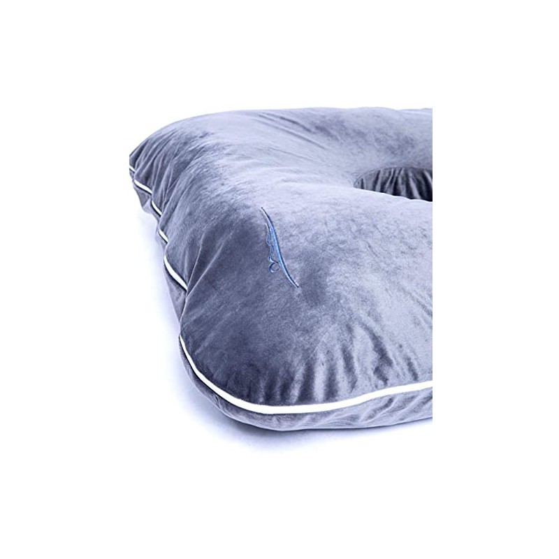 MAKOSAS KomfortKissen Original Replacement Cover (Microplush - Dark Grey)